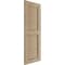 Ekena Millwork Rustic Two Equal Louver Rough Sawn Faux Wood Shutters (Per Pair), Primed Tan, 18"W x 68"H SHULV18X68RSPR - alternate 11